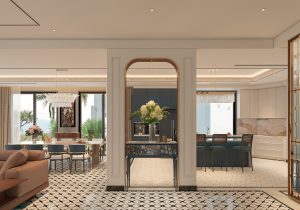 phong cách nội thất biệt thự Grand Bay Halong Villas