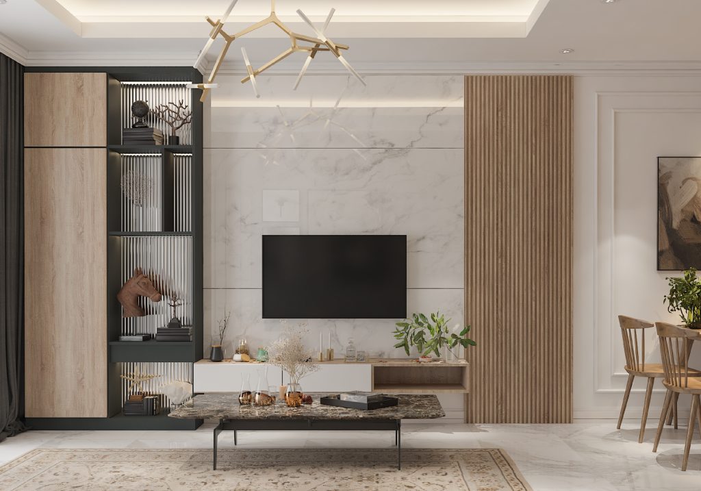 thiết kế nội thất Rustic