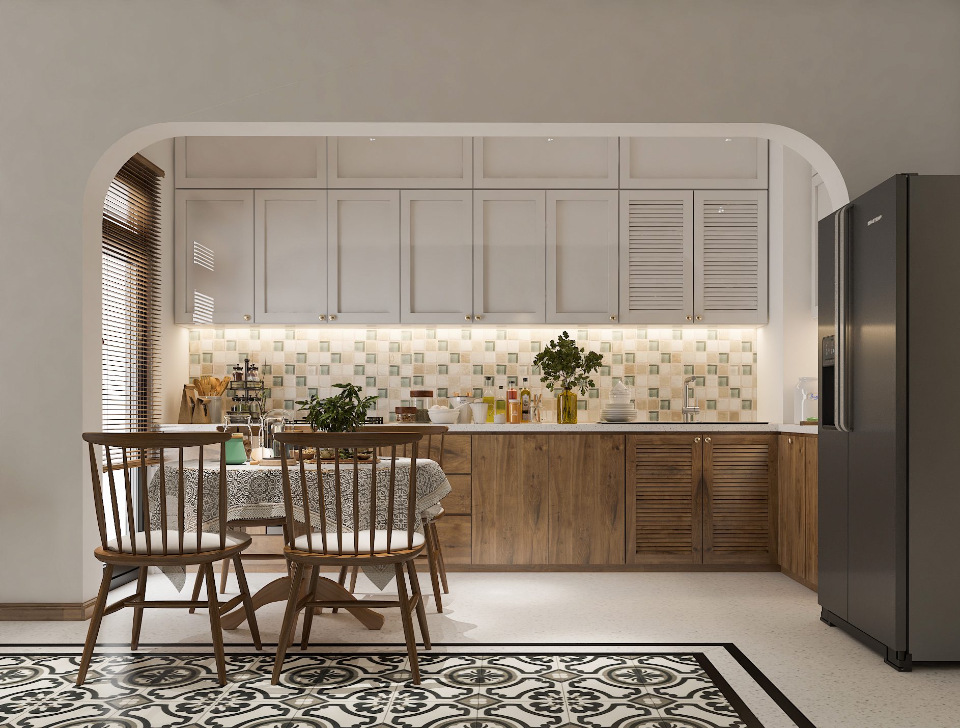 thiết kế nội thất Indochine