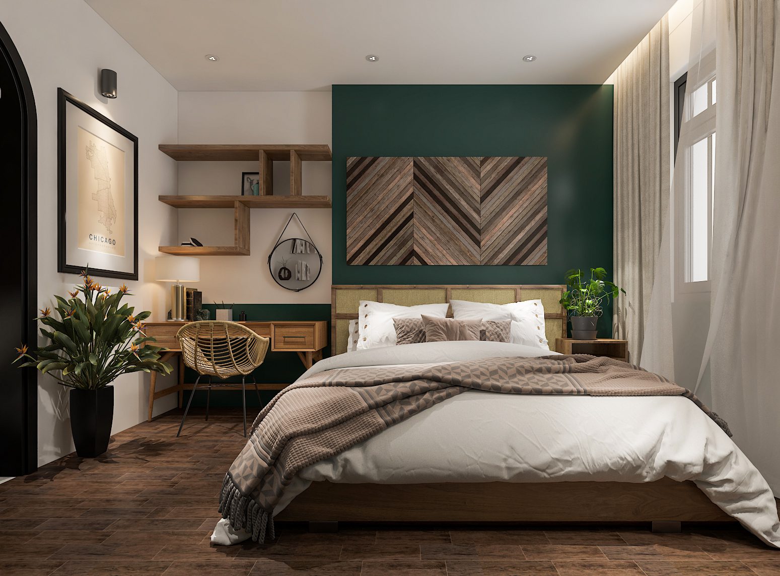 thiết kế nội thất Indochine