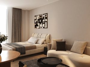 thiết kế thi công nội thất chung cư Gold View Quận 4