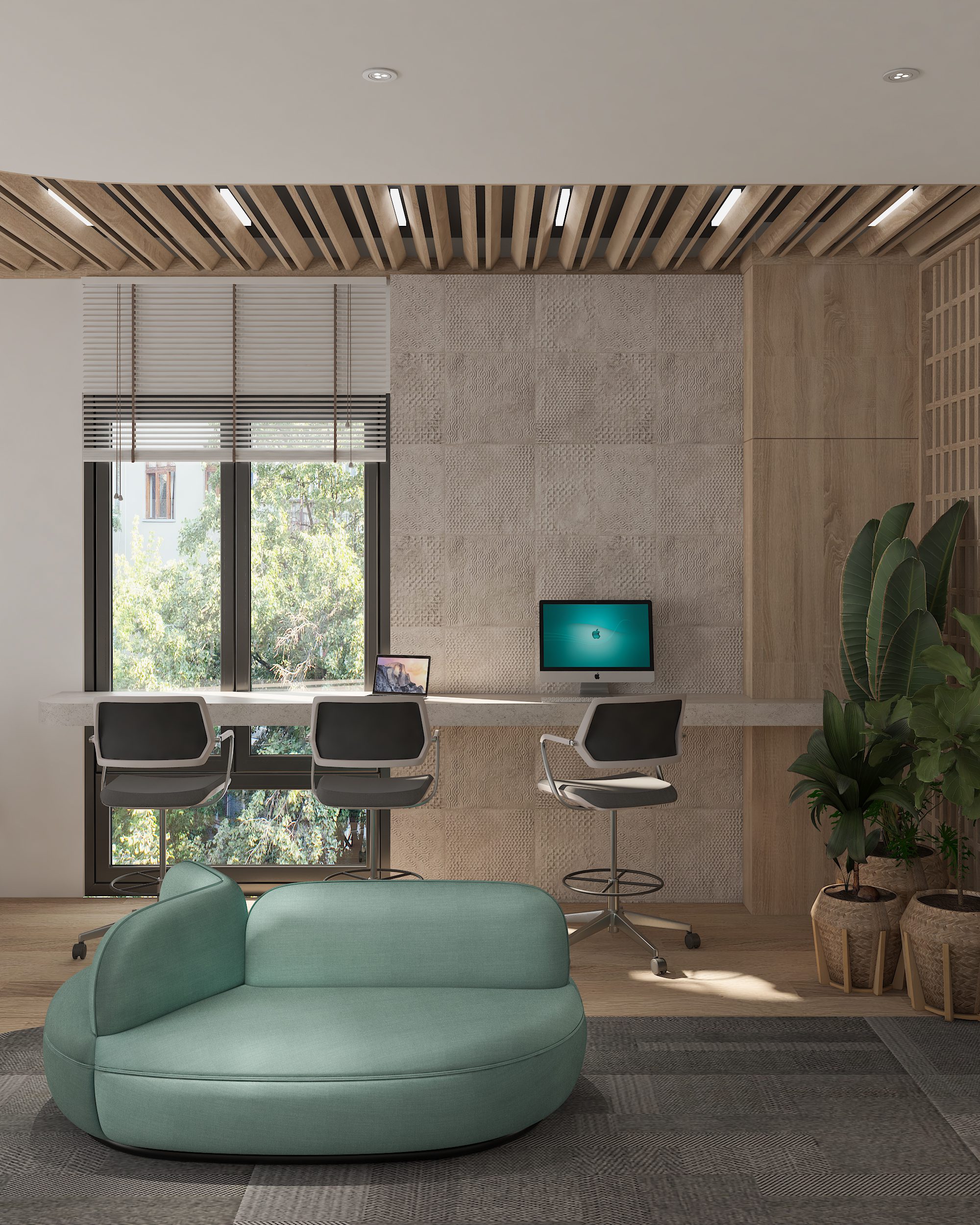 thiết kế thi công nội thất văn phòng Quận 4