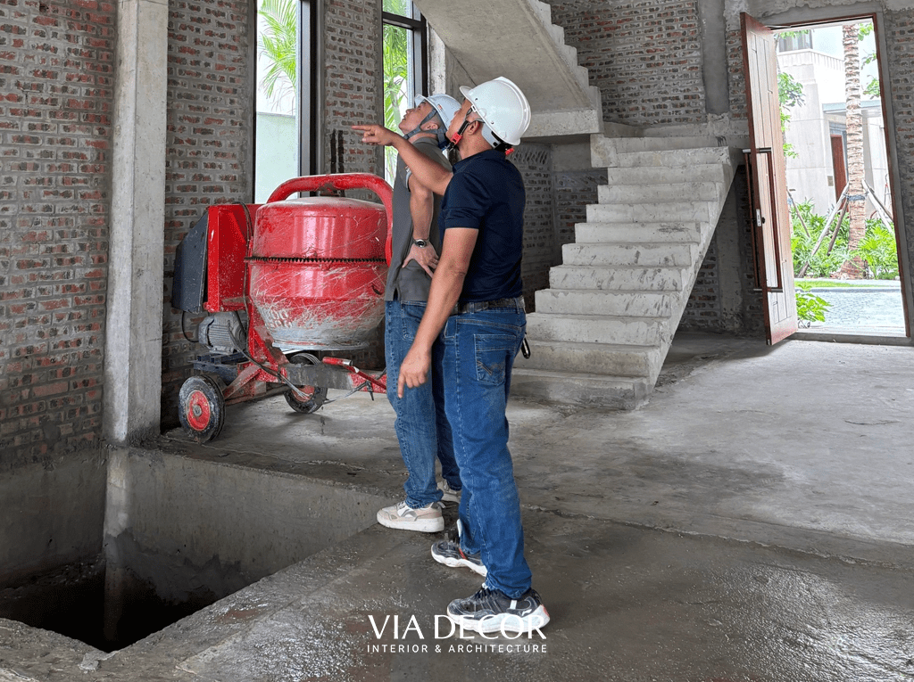 Nội thất căn hộ bàn giao thô Hạ Long khảo sát hiện trạng