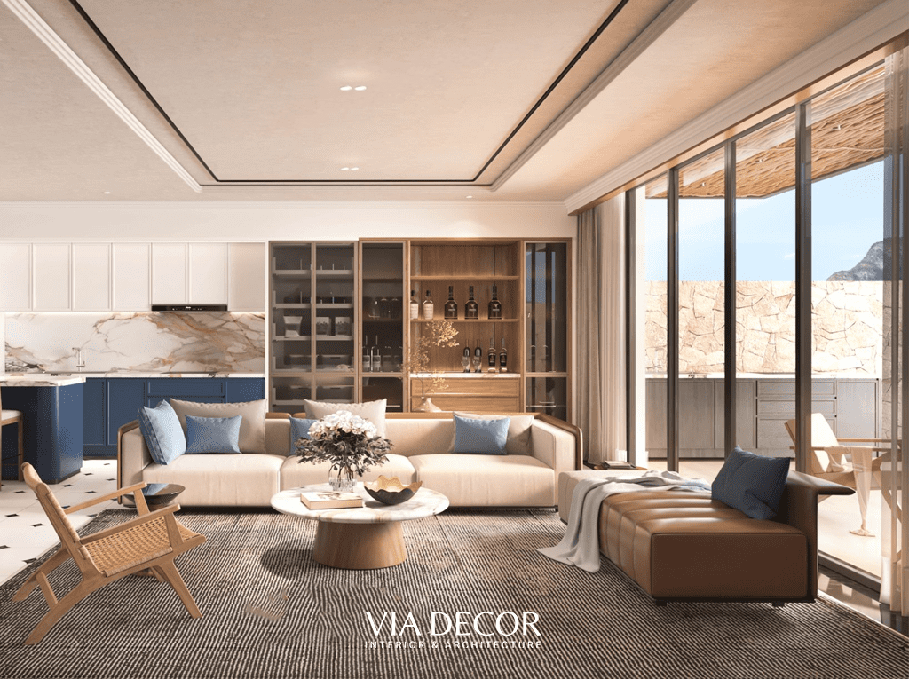 Lựa chọn vật liệu nội thất căn hộ bàn giao thô Hạ Long 