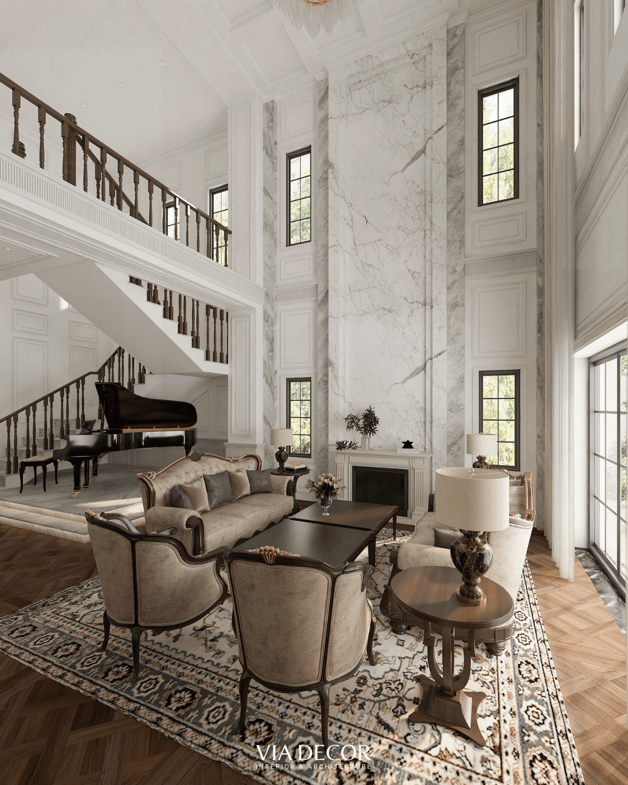 nội thất Villa cao cấp