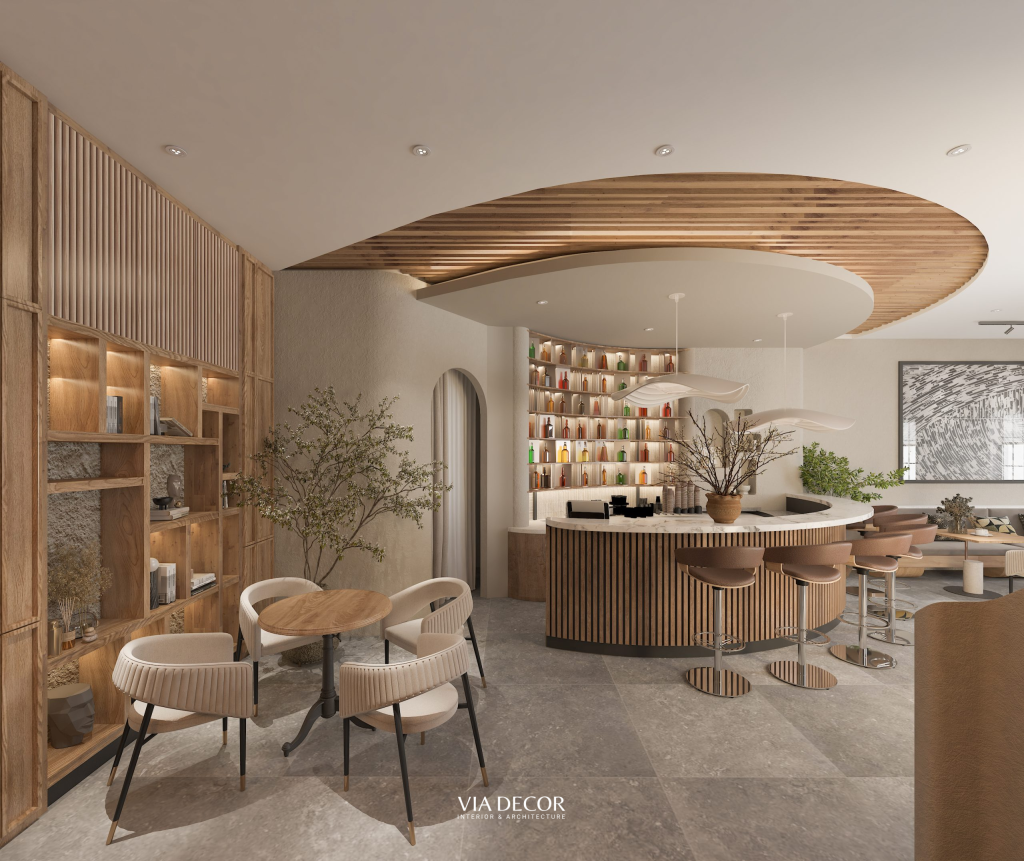 Thiết kế nội thất shophouse Phú Quốc