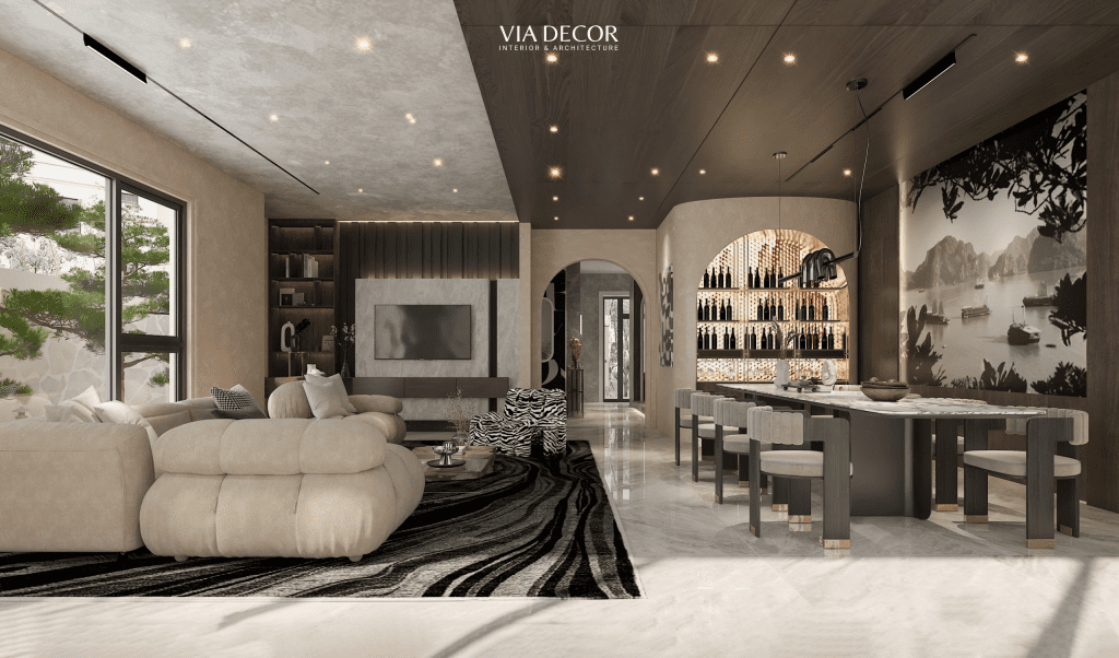 thiết kế nội thất Villa GrandBay
