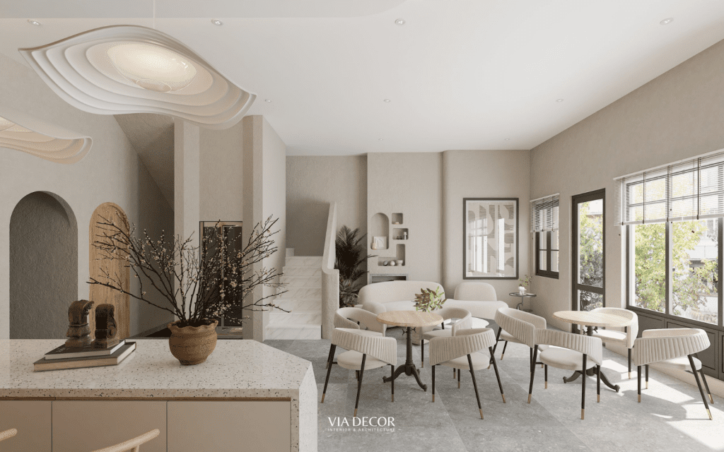 Vật liệu nội thất ven biển shophouse Phú Quốc