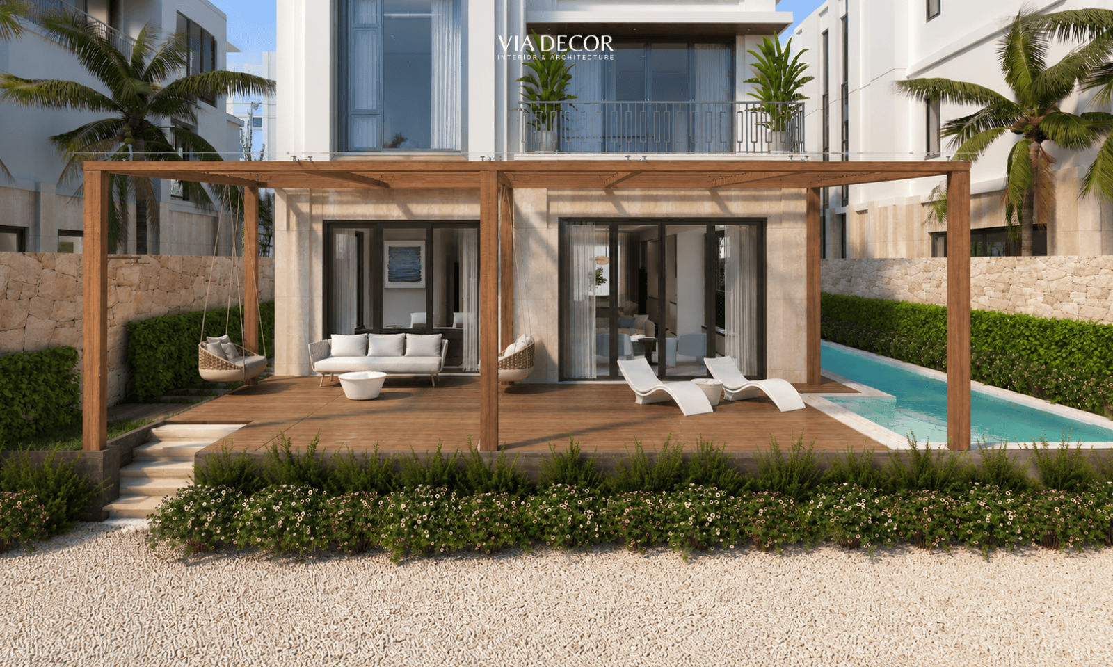 Nội thất biệt thự biển cao cấp