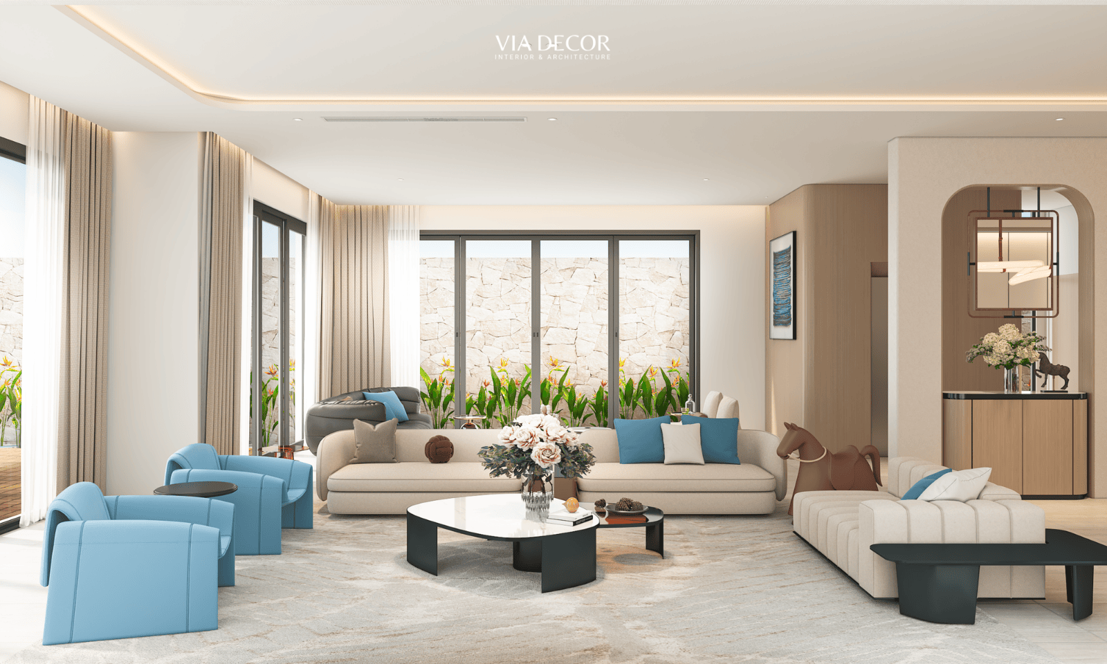 Nội thất biệt thự cao cấp