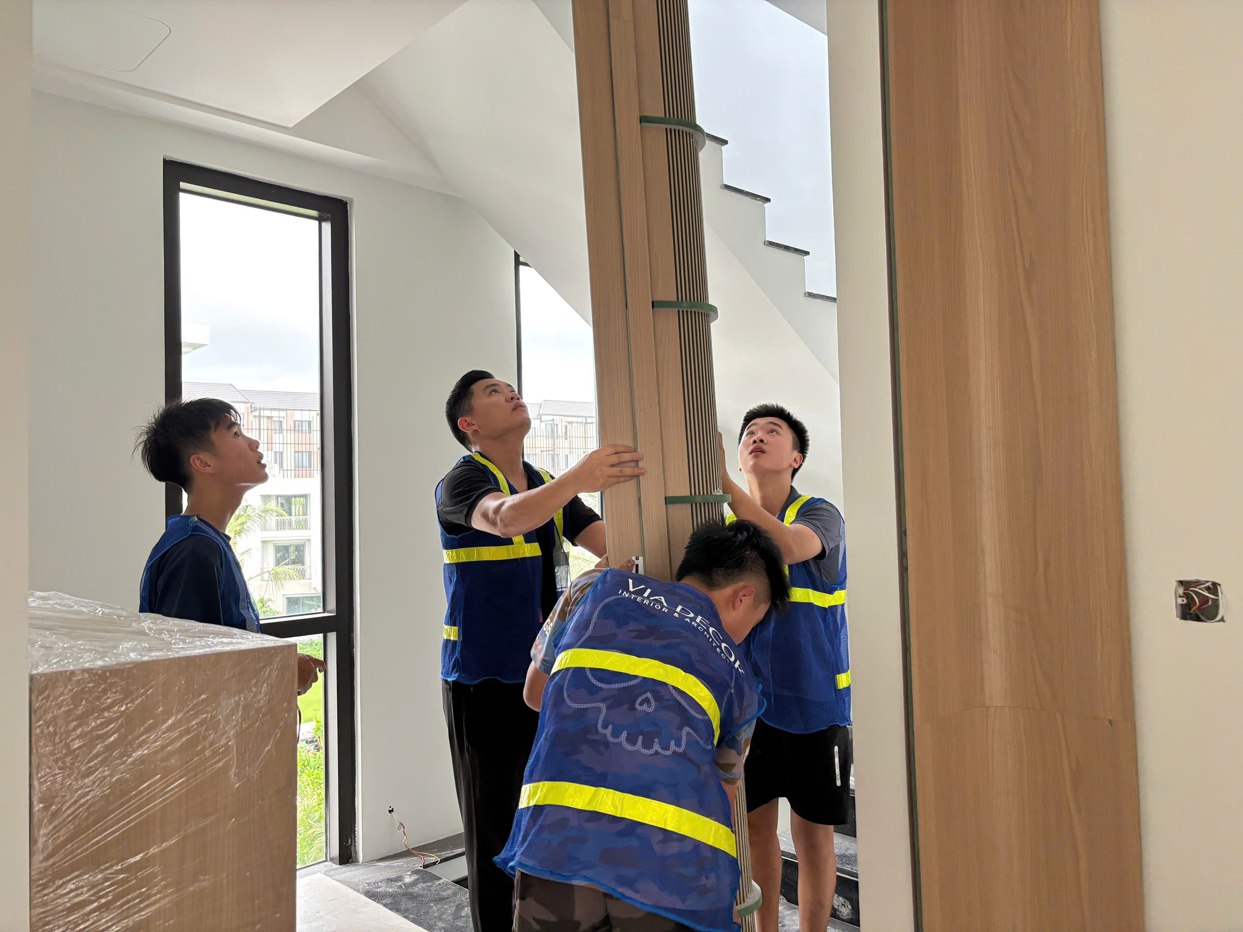 Thi công nội thất villa biển Hạ Long nhà thầu uy tín