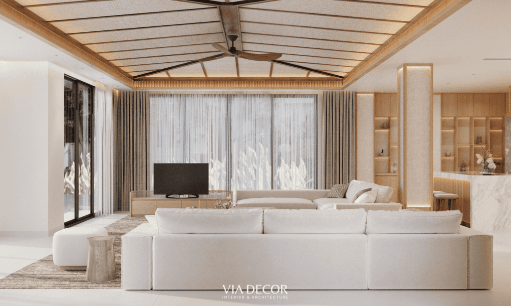 Xu hướng thiết kế nội thất villa biển