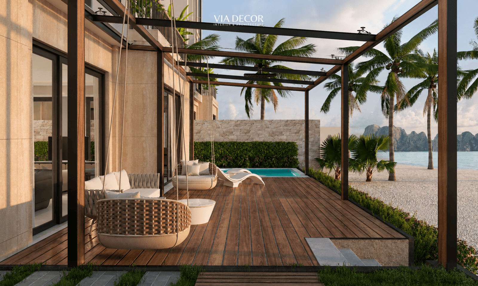 Xu hướng thiết kế Villa mặt biển