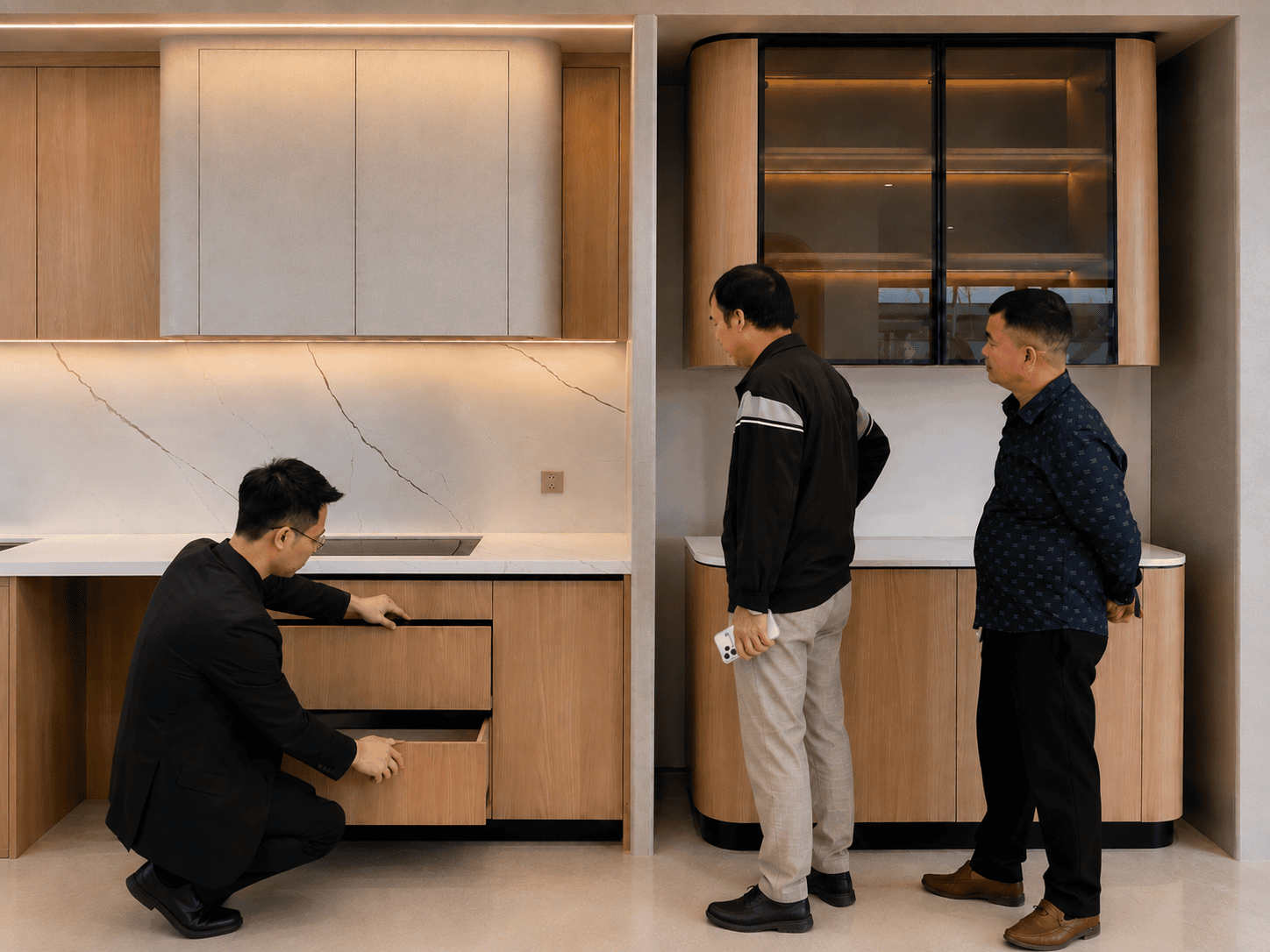 Bàn giao nội thất biệt thự Hạ Long tại Grand Bay Halong Villas